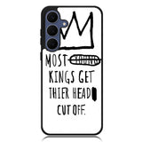 Jean-Michel Basquiat Quotes Samsung Galaxy S25 FE Case BC1933