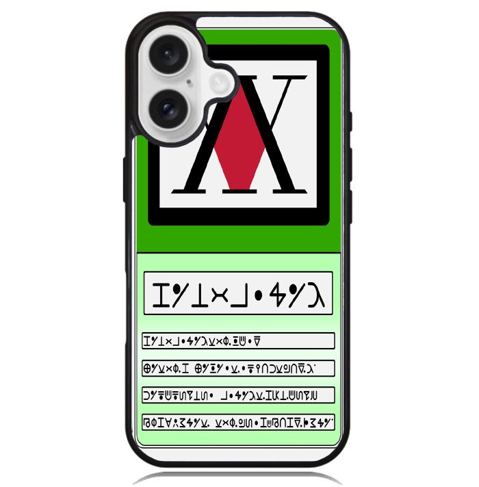 Hunter X Hunter License Card Case iPhone 16 BC1934