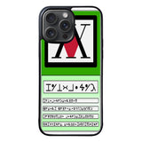 Hunter X Hunter License Card Case iPhone 15 Pro BC1934