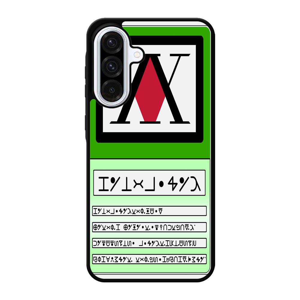 Hunter X Hunter License Card Samsung Galaxy A56 Case BC1934