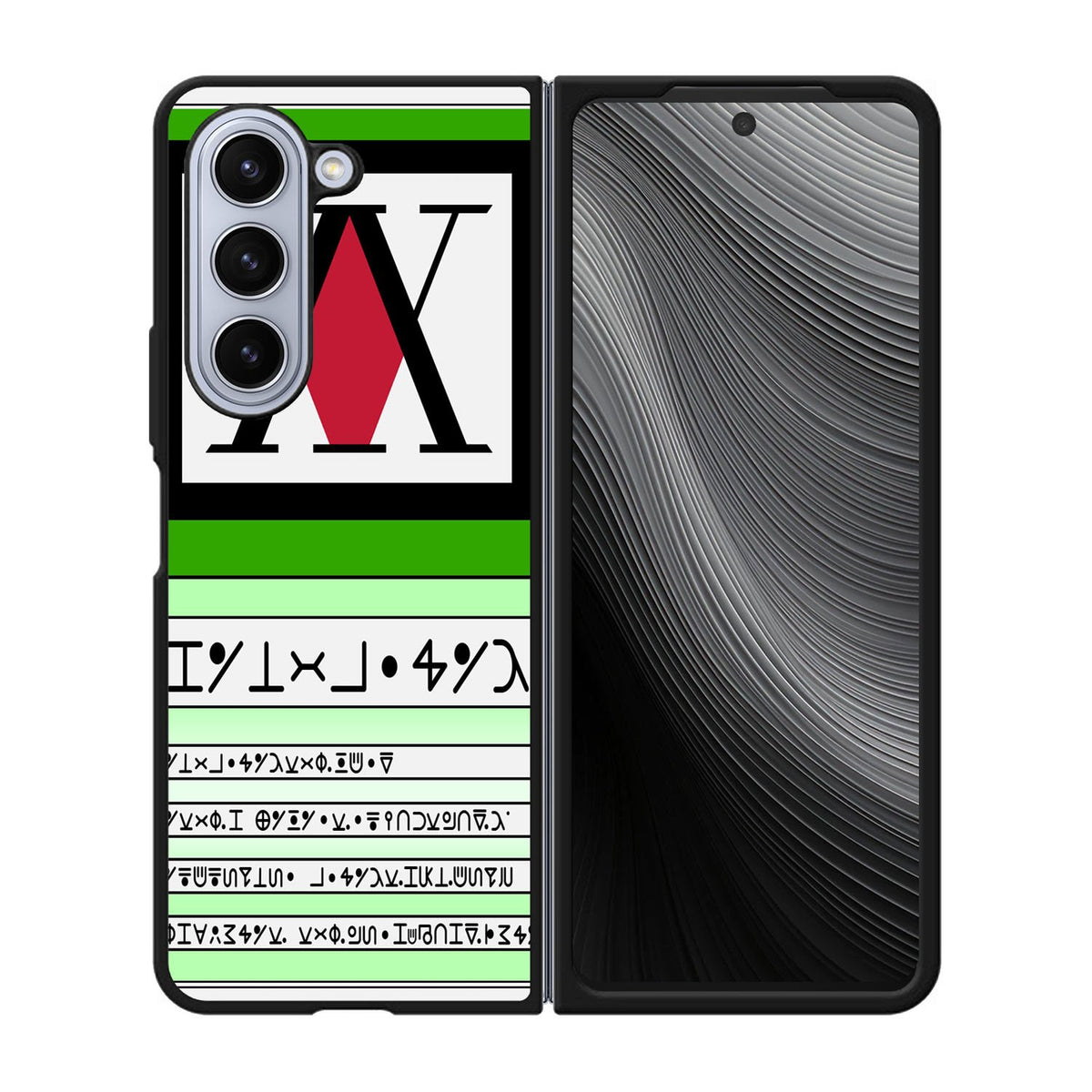 Hunter X Hunter License Card Case Samsung Galaxy z Fold 5 5G BC1934