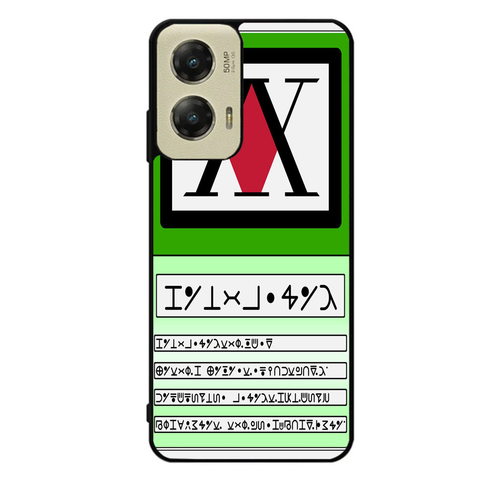 Hunter X Hunter License Card Case Motorola Moto G Stylus 2024 5G BC1934