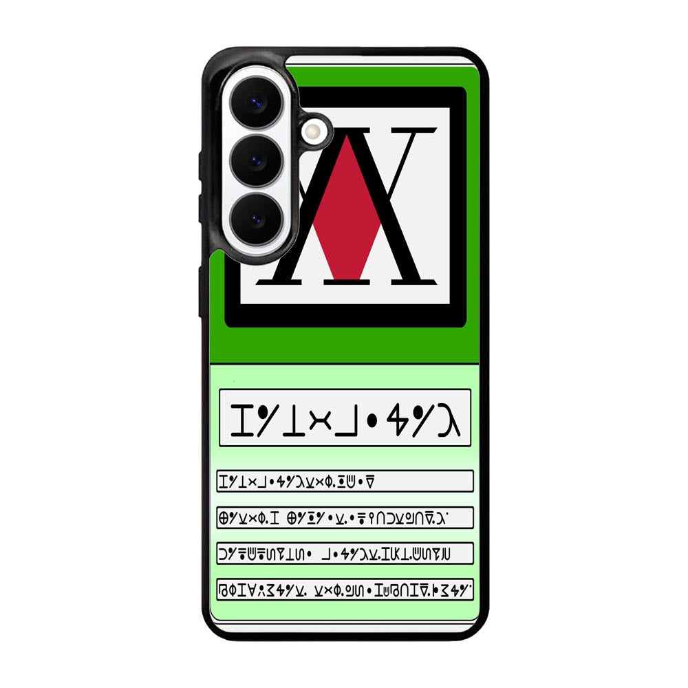 Hunter X Hunter License Card Samsung Galaxy S26 Plus Case BC1934