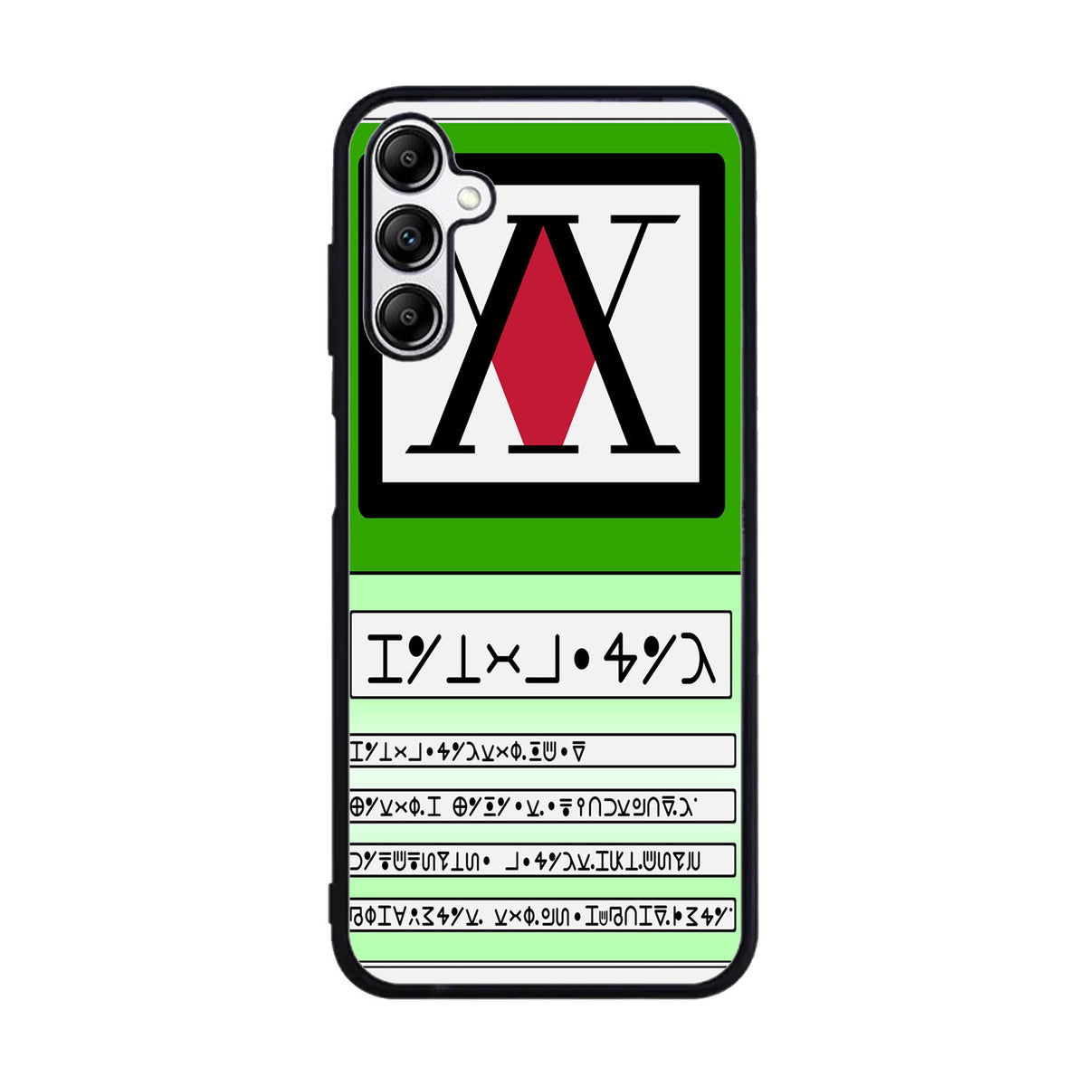 Hunter X Hunter License Card Case Samsung Galaxy A15 BC1934