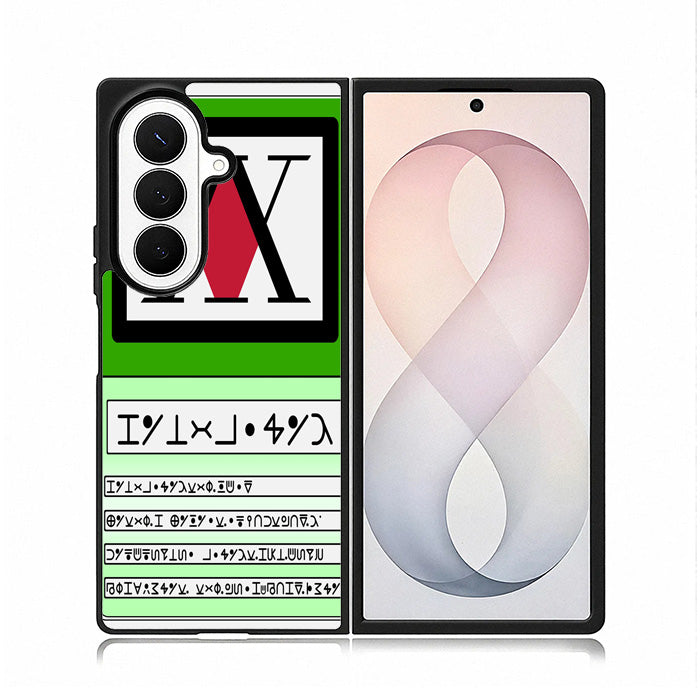 Hunter X Hunter License Card Samsung Galaxy Z Fold 8 Ultra Case BC1934