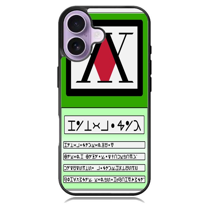 Hunter X Hunter License Card iPhone 17 Case BC1934