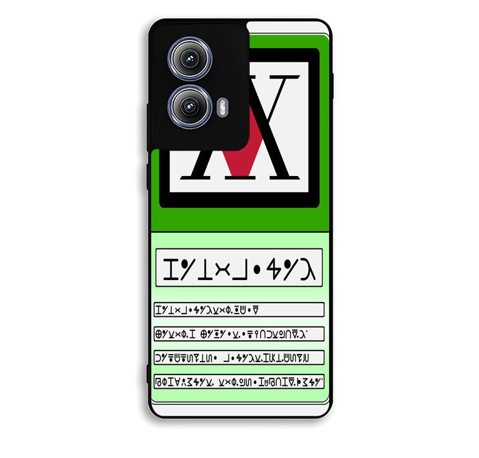 Hunter X Hunter License Card Motorola Moto Edge 2024 Case BC1934