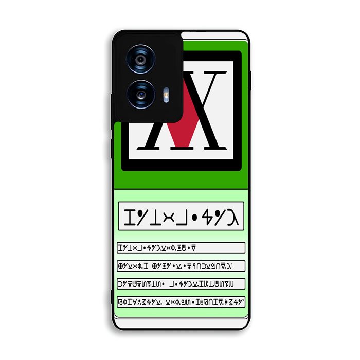 Hunter X Hunter License Card Motorola Moto G Power 5G 2024 Case BC1934