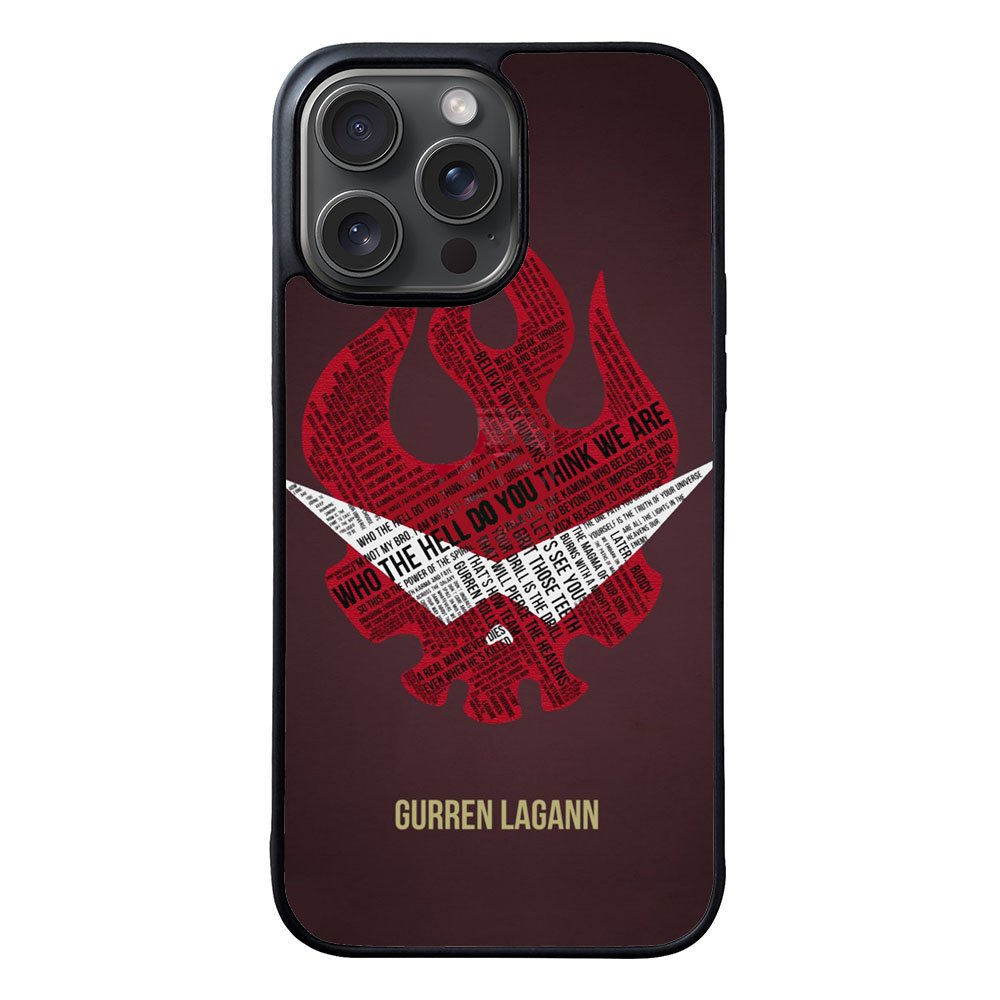 Tengen Toppa Gurren Lagann Case iPhone 15 Pro BC1938