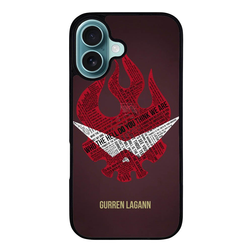 Tengen Toppa Gurren Lagann Case iPhone 16 Plus BC1938