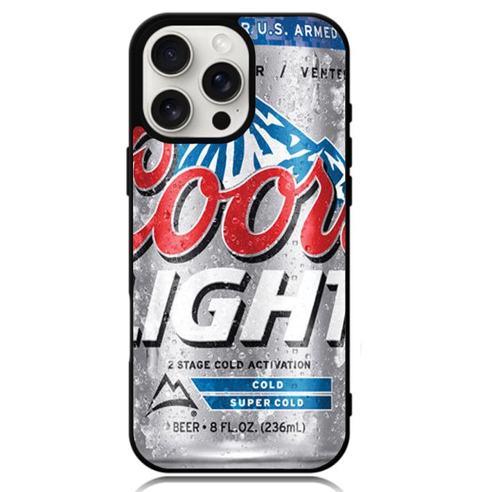 Coors Light Case iPhone 16 Pro Max BC1941