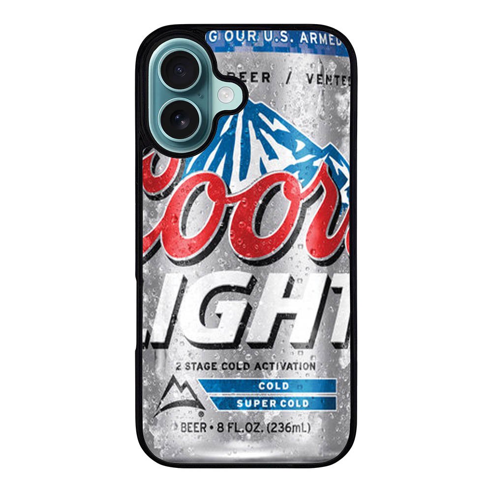 Coors Light Case iPhone 16 Plus BC1941