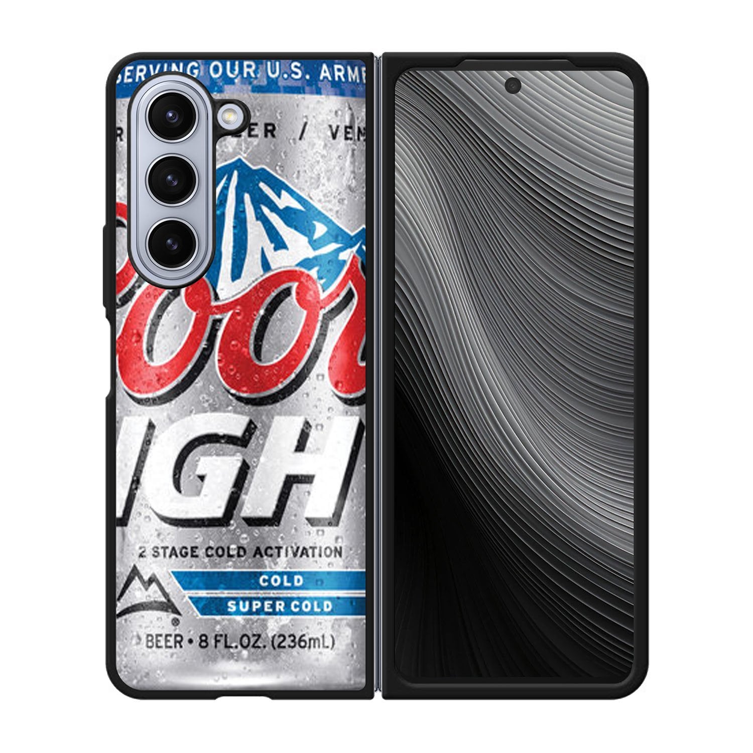 Coors Light Case Samsung Galaxy z Fold 5 5G BC1941