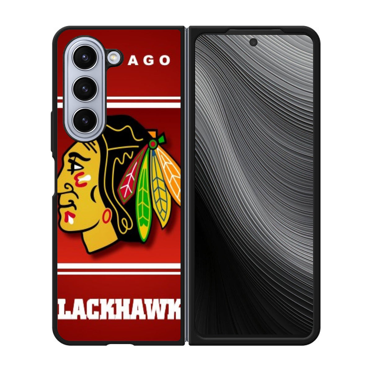 Chicago Blackhawks Case Samsung Galaxy z Fold 5 5G BC1943