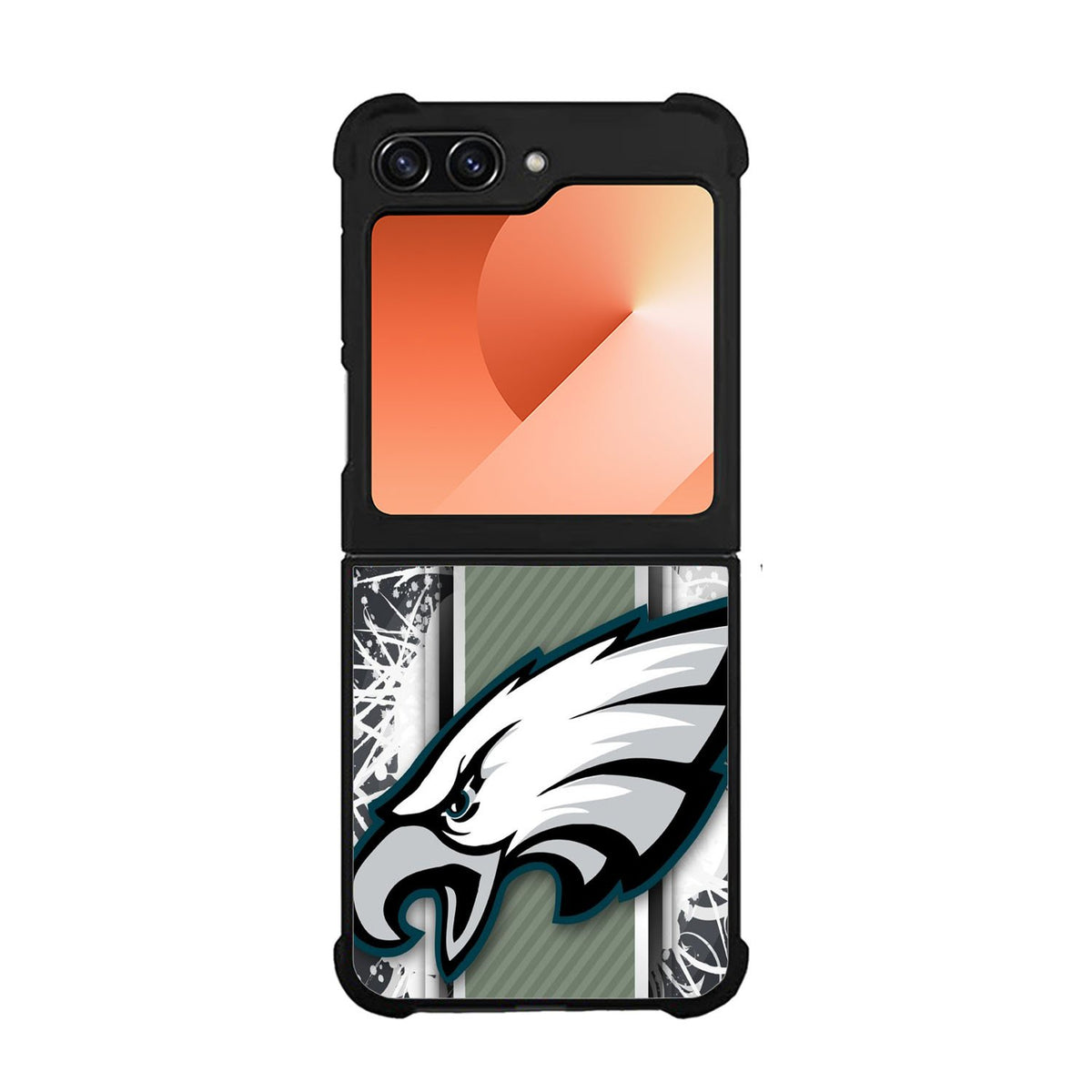 abstract Philadelphia NFL Philadelphia Eagles Case Samsung Galaxy Z Flip 6 5G BC1945
