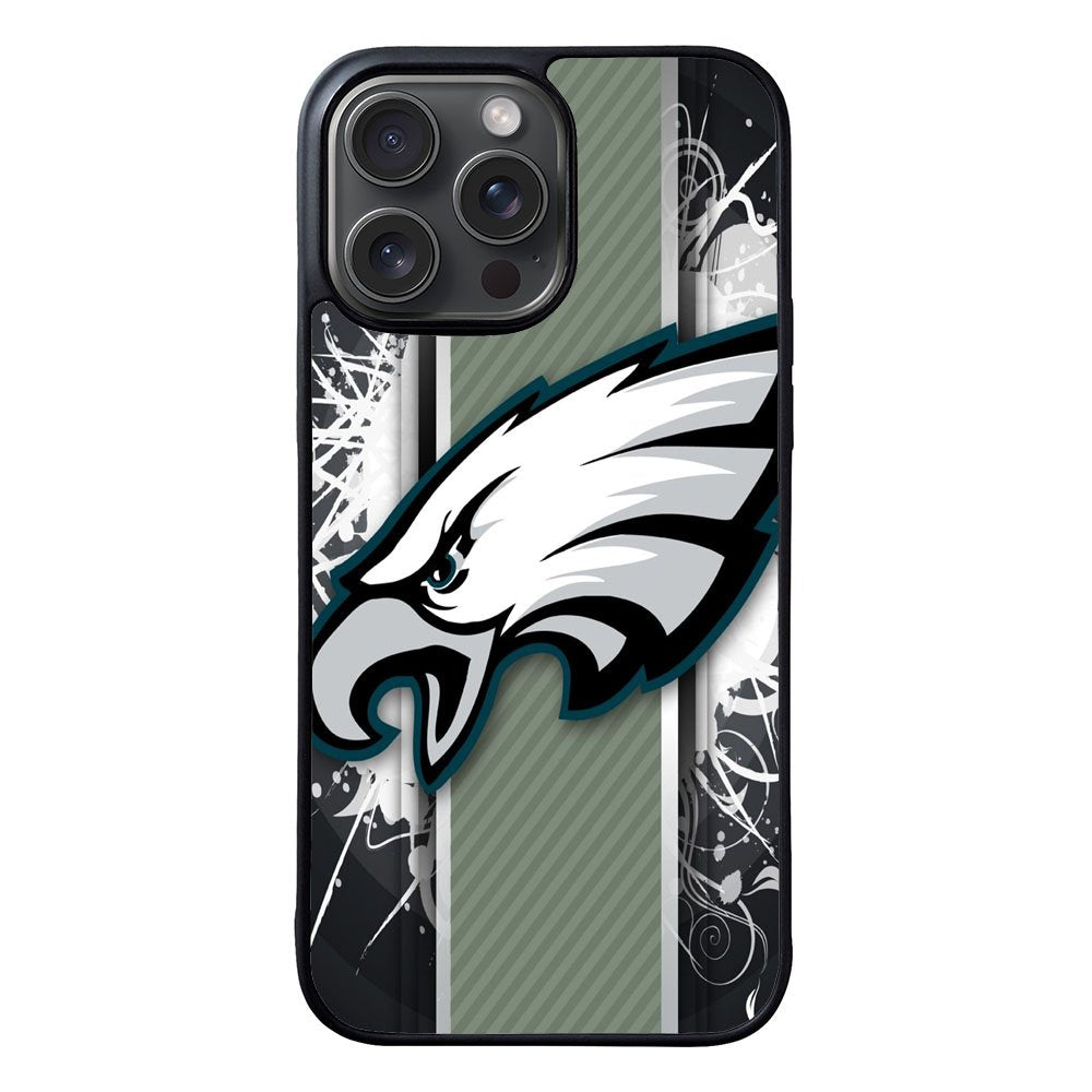 abstract Philadelphia NFL Philadelphia Eagles Case iPhone 15 Pro BC1945