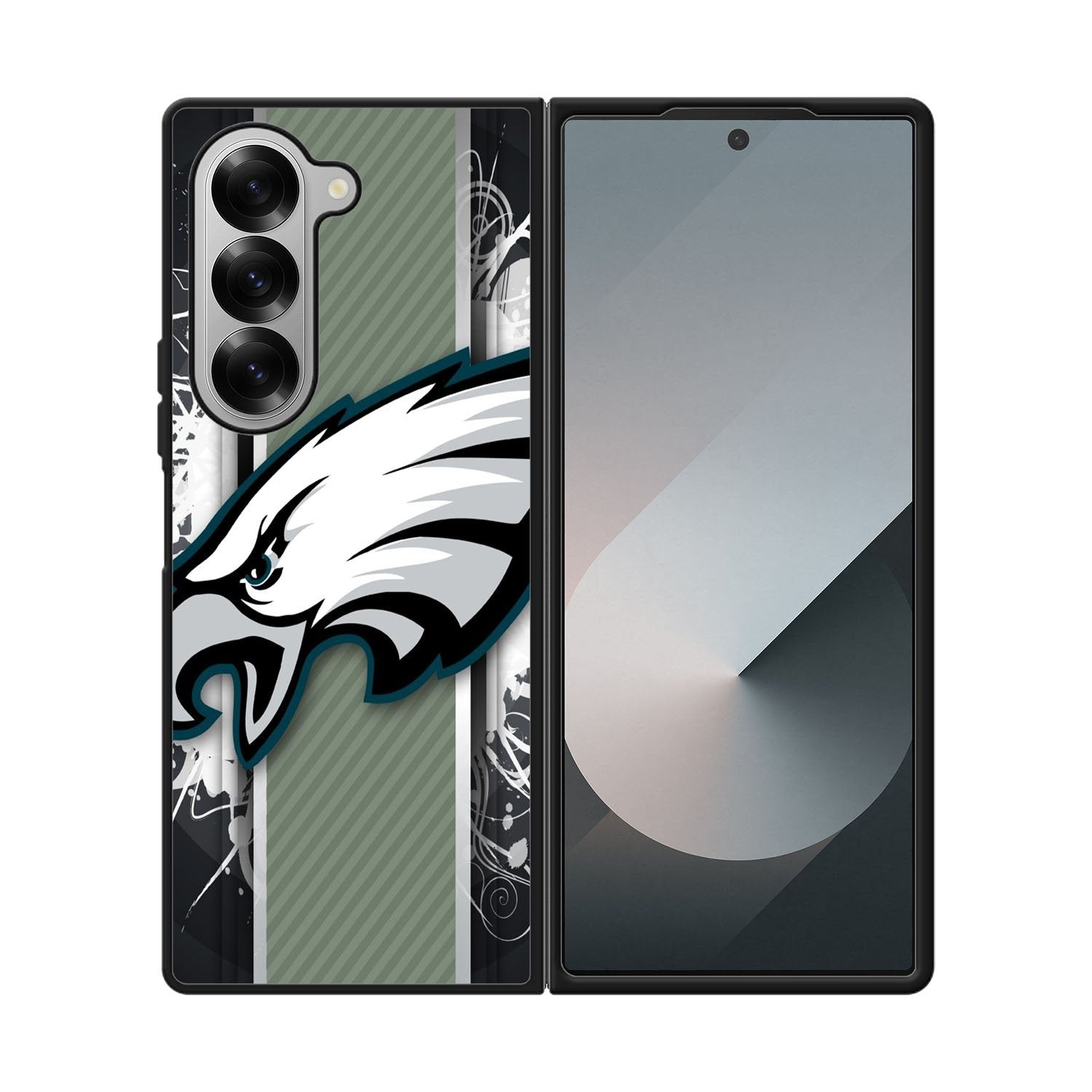 abstract Philadelphia NFL Philadelphia Eagles Case Samsung Galaxy Z Fold 6 5G BC1945