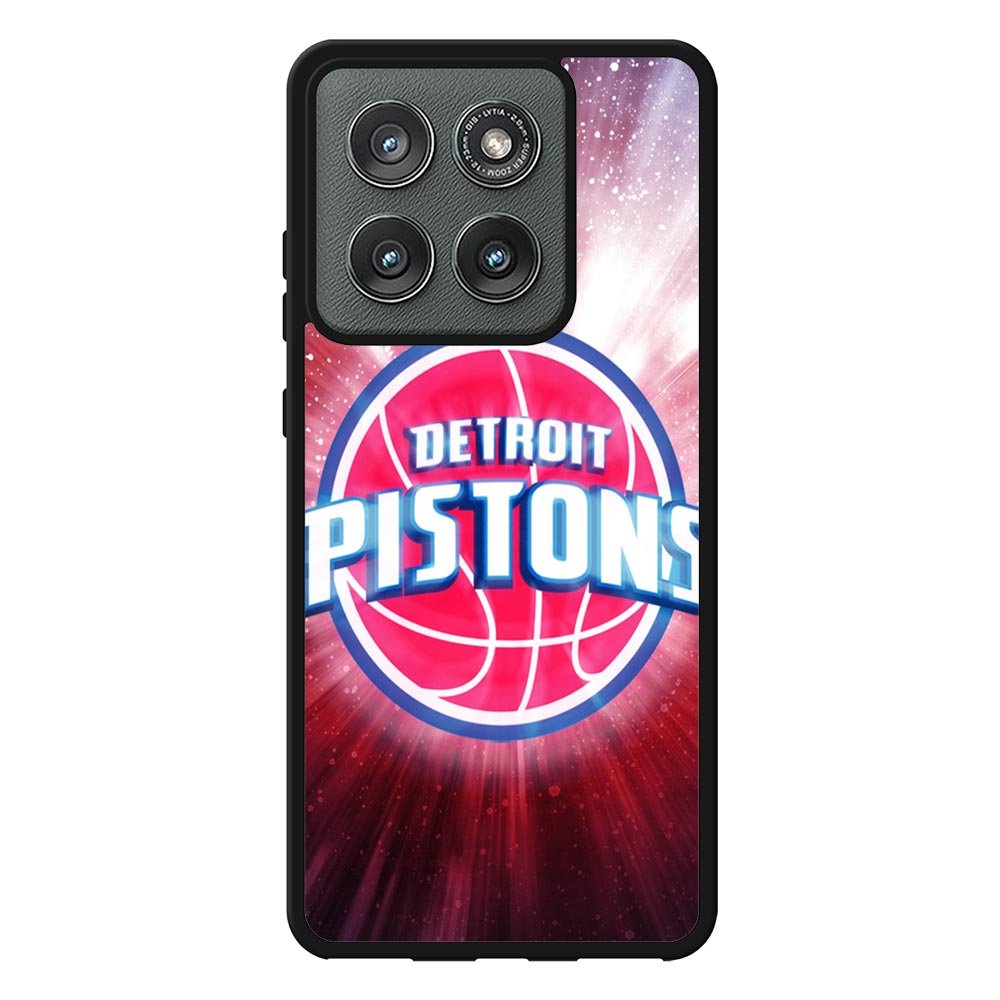 Detroit piston logo Case Motorola Moto Edge 2025 BC1946