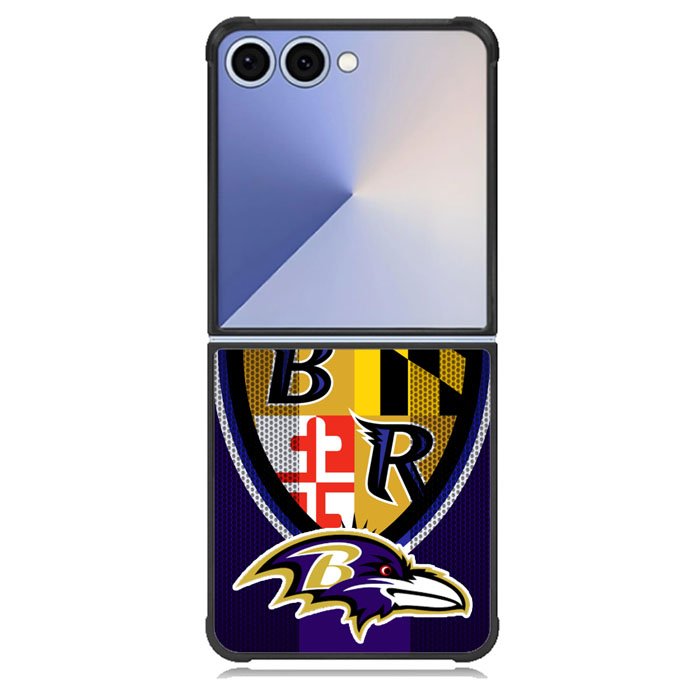 Baltimore Ravens Samsung Galaxy Z Flip 7 Case BC1947