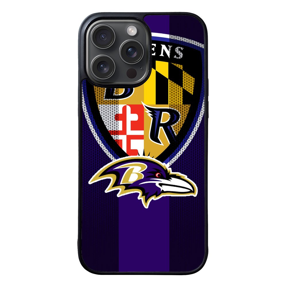 Baltimore Ravens Case iPhone 15 Pro BC1947