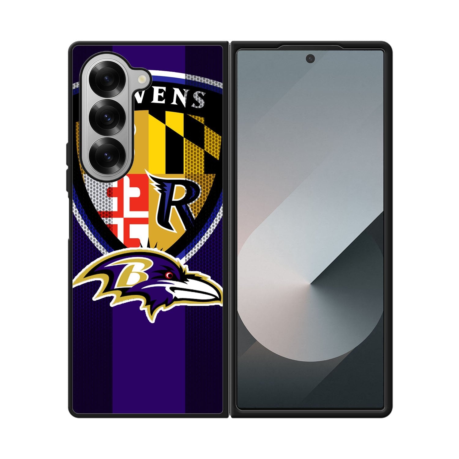 Baltimore Ravens Case Samsung Galaxy Z Fold 6 5G BC1947