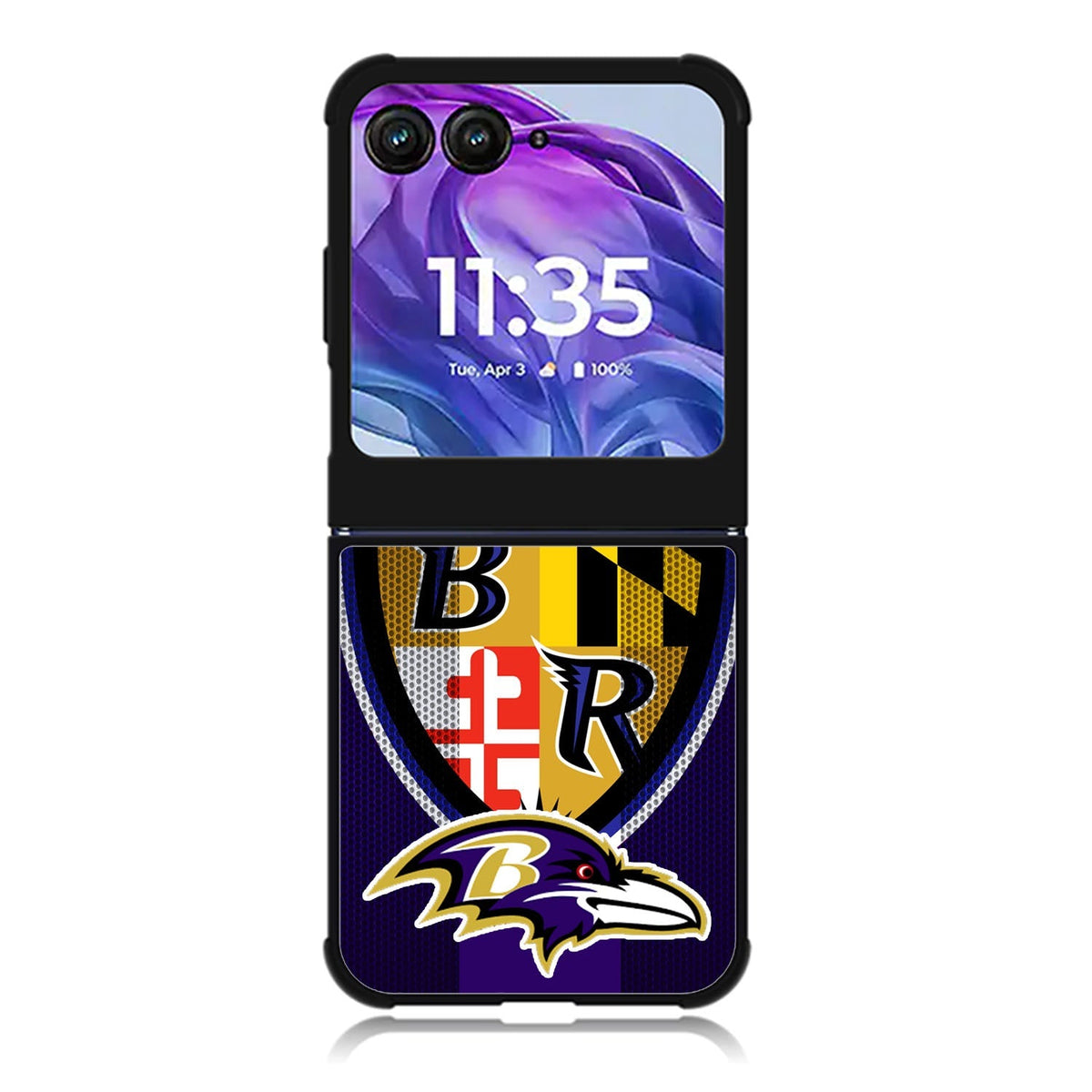 Baltimore Ravens Motorola Moto Razr 2024 , Moto Razr 50 Case FE1947