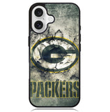 Green Bay Packers earth Case iPhone 16 BC1950