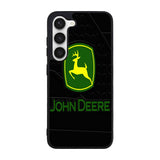 John Deere logo black Case Samsung Galaxy S25 Plus 5G BC1919