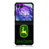 John Deere logo black Motorola Moto Razr 2024 , Moto Razr 50 Case FE1919