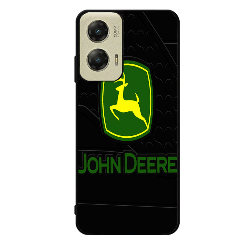 John Deere logo black Case Motorola Moto G Stylus 2024 5G BC1919