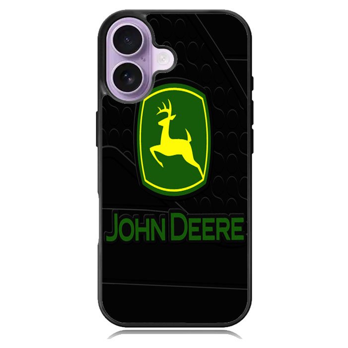 John Deere logo black iPhone 17 Case BC1919