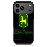 John Deere logo black iPhone 17 Pro Max Case BC1919