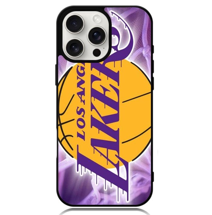 LA Lakers Basketball Team Case iPhone 16 Pro BC1915