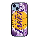 LA Lakers Basketball Team Case iPhone 15 Plus BC1915