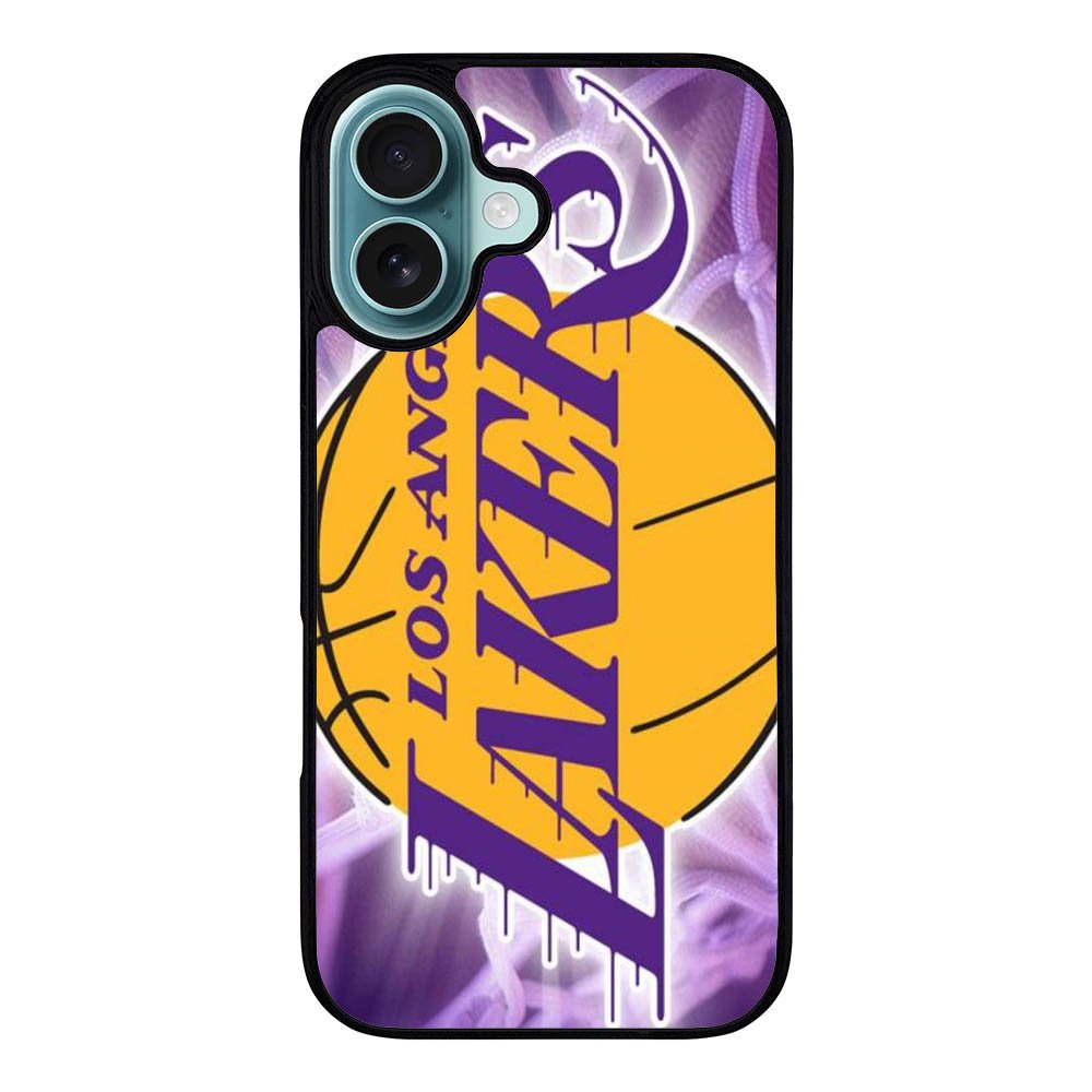 LA Lakers Basketball Team Case iPhone 16 Plus BC1915