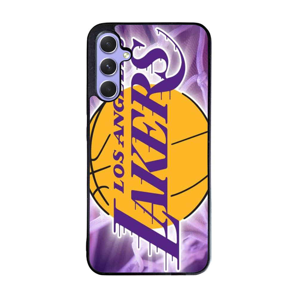 LA Lakers Basketball Team Case Samsung Galaxy A55 5G BC1915