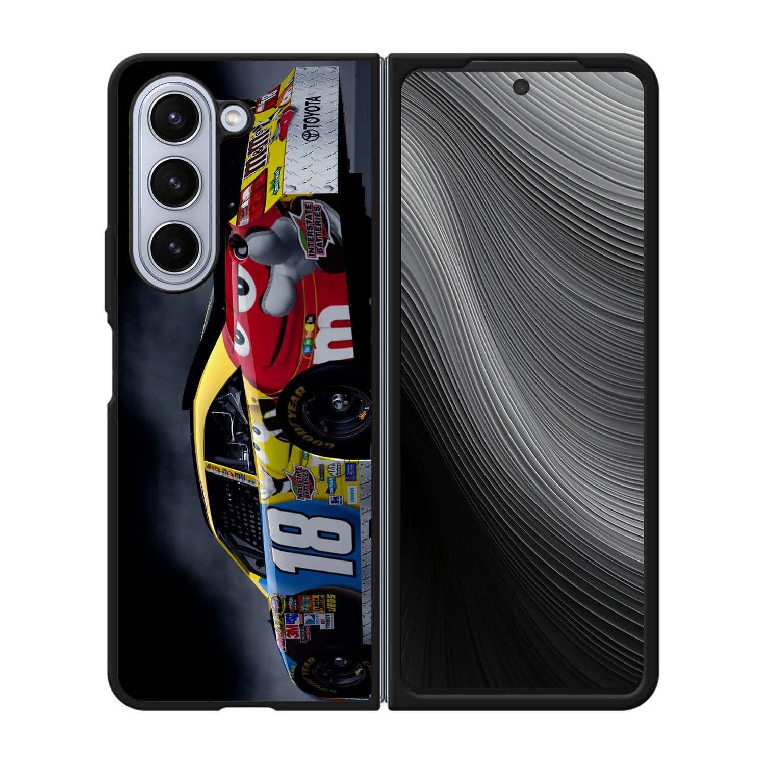 Kyle Bush Nascar Racer Car Case Samsung Galaxy z Fold 5 5G BC1916