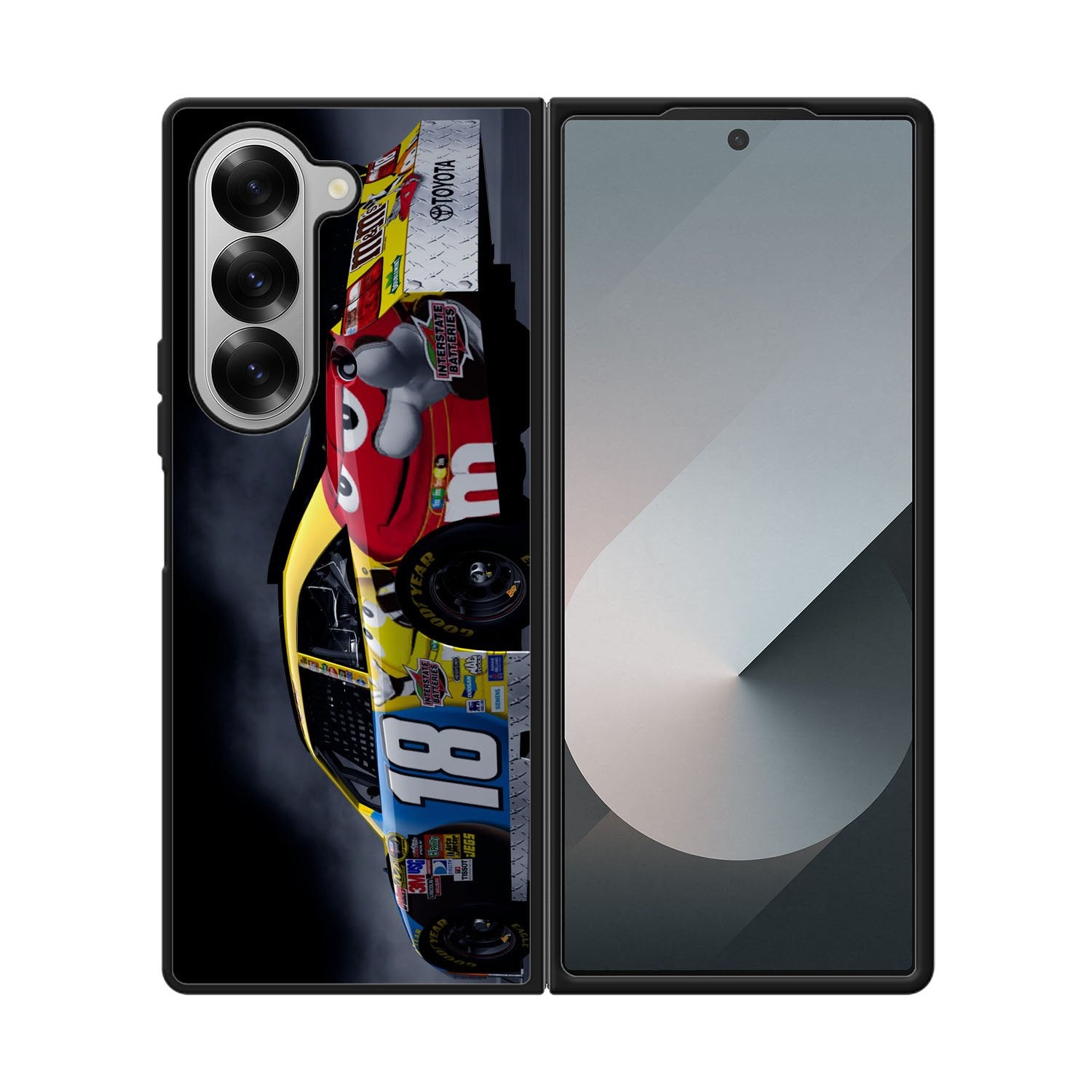 Kyle Bush Nascar Racer Car Case Samsung Galaxy Z Fold 6 5G BC1916