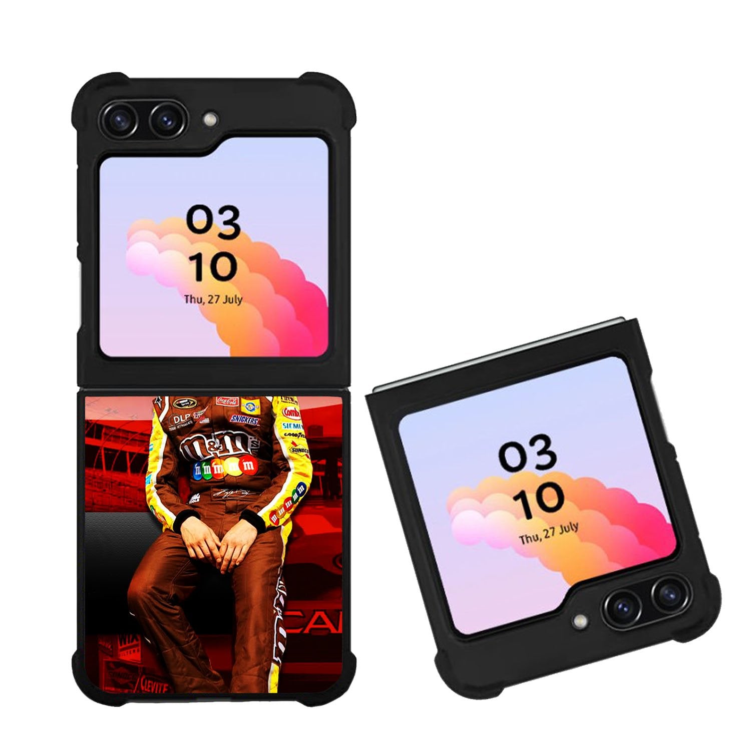 Kyle Bush Nascar Racer Case Samsung Galaxy Z Flip 5 5G BC1911