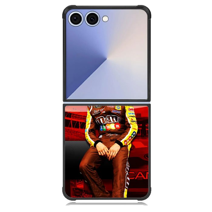 Kyle Bush Nascar Racer Samsung Galaxy Z Flip 7 Case BC1911
