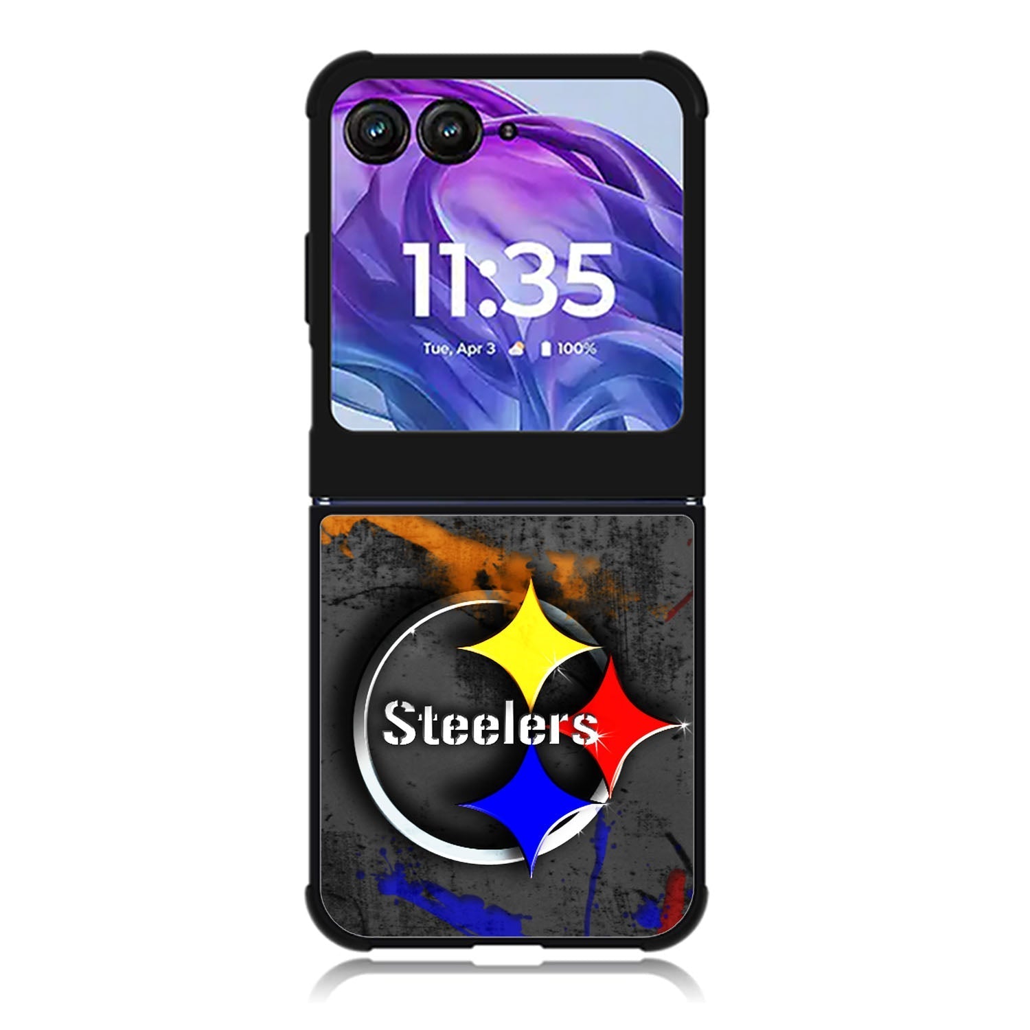 Pittsburgh Steelers art Motorola Moto Razr 2024 , Moto Razr 50 Case FE1921