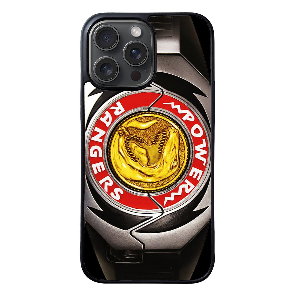 Red Power Rangers Mighty Morphin Case iPhone 15 Pro BC1868