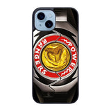 Red Power Rangers Mighty Morphin Case iPhone 15 Plus BC1868