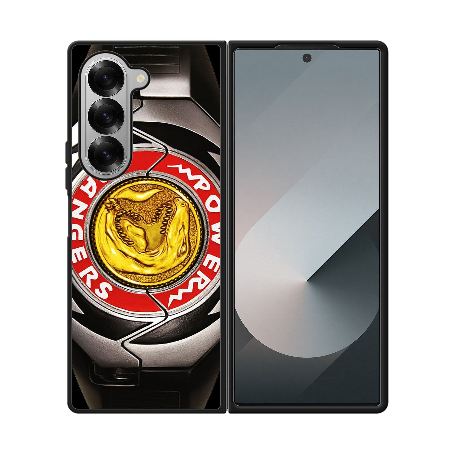 Red Power Rangers Mighty Morphin Case Samsung Galaxy Z Fold 6 5G BC1868