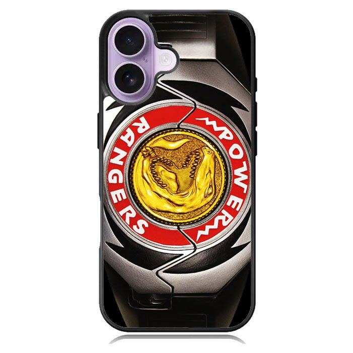 Red Power Rangers Mighty Morphin iPhone 17 Case BC1868