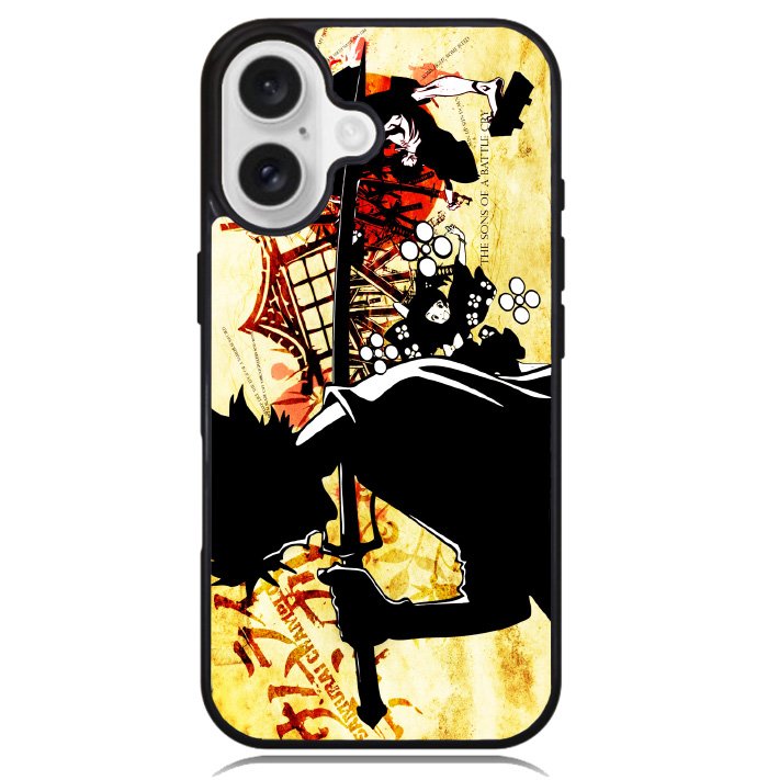 Samurai Champloo Anime Case iPhone 16 BC1866