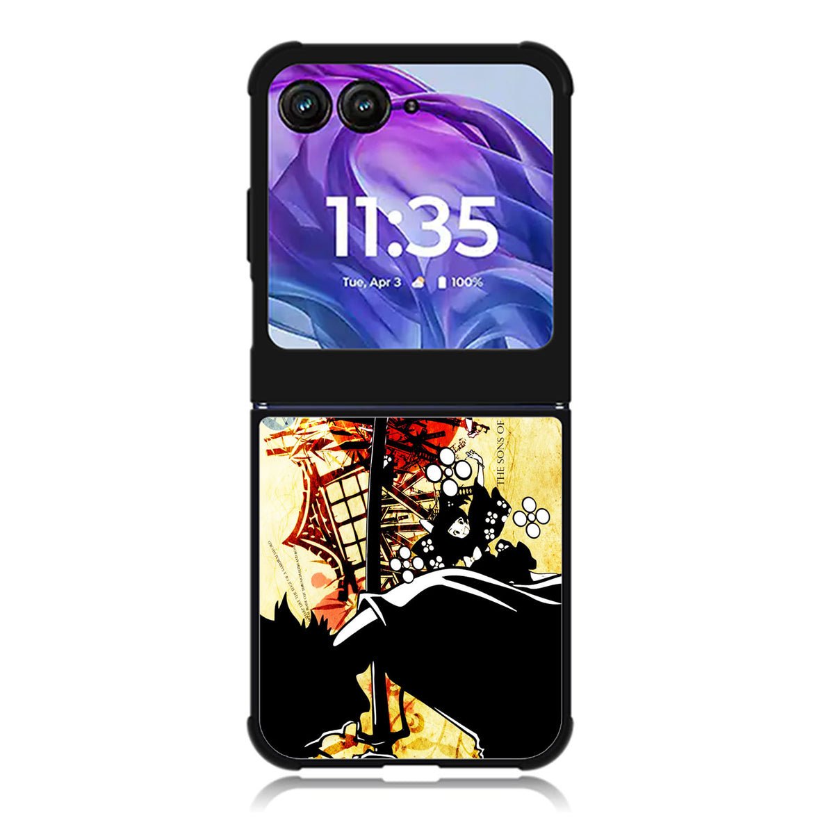 Samurai Champloo Anime Motorola Moto Razr Plus 2025/2024 Case, Moto Razr 50 Ultra 5G BC1866