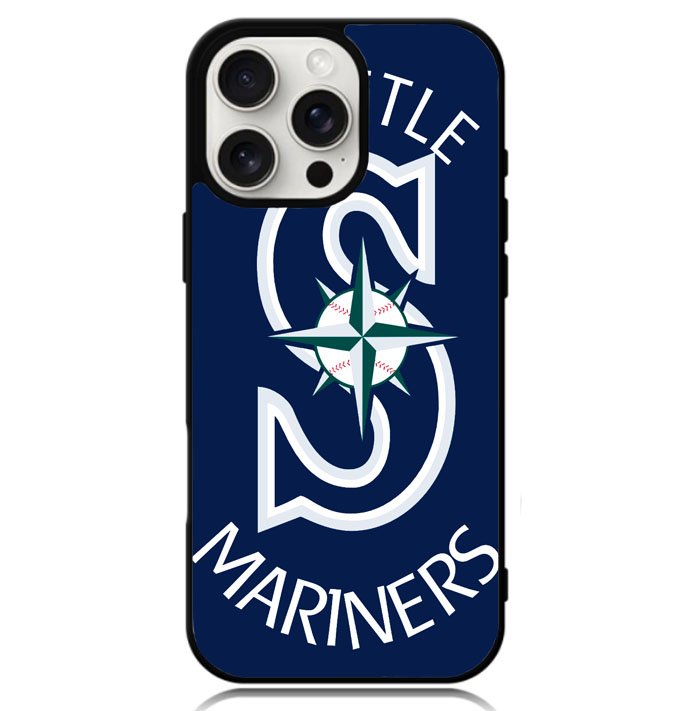 Seattle Mariners Baseball Team Case iPhone 16 Pro Max BC1817