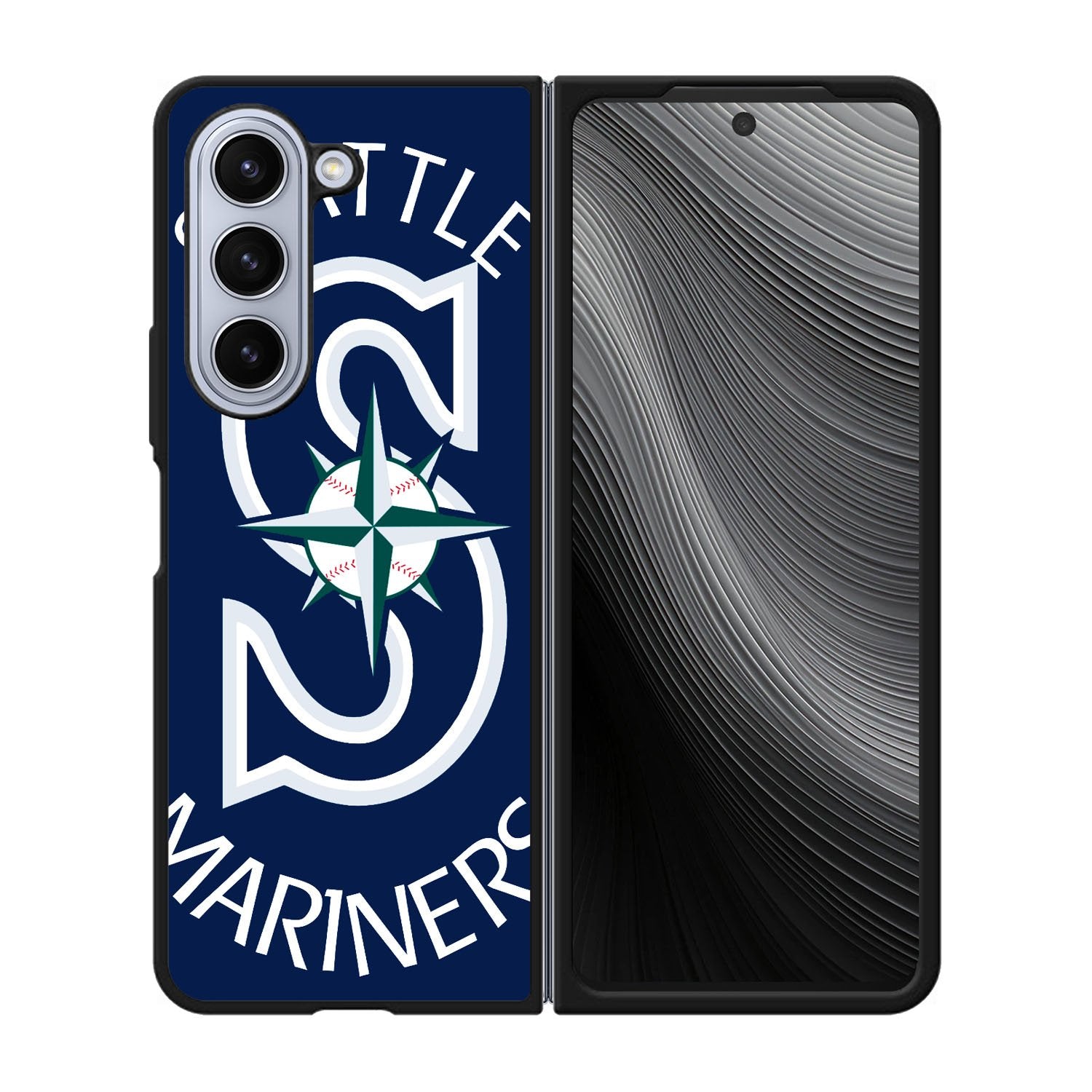 Seattle Mariners Baseball Team Case Samsung Galaxy z Fold 5 5G BC1817
