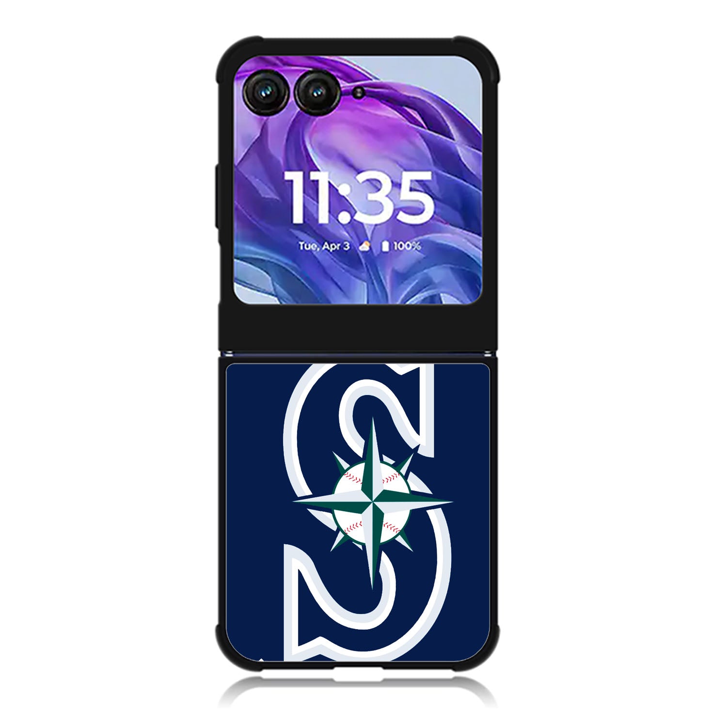 Seattle Mariners Baseball Team Motorola Moto Razr 2024 , Moto Razr 50 Case FE1817